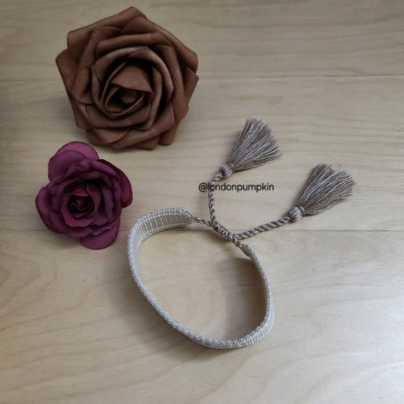 ⭐️ HOST PICK ⭐️ Embroidered Dreamer Wrap Tassel Bracelet - Picture 2 of 2